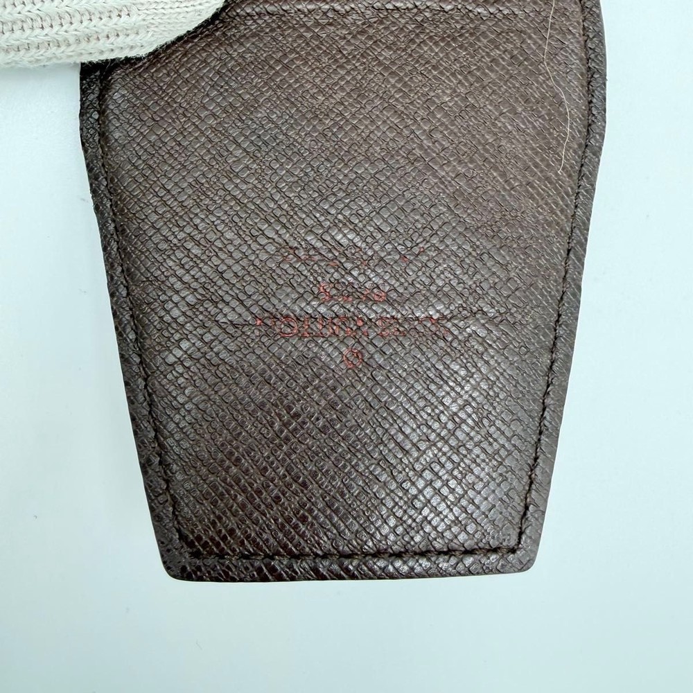 Louis Vuitton Damier Cigarette Case Leather Used