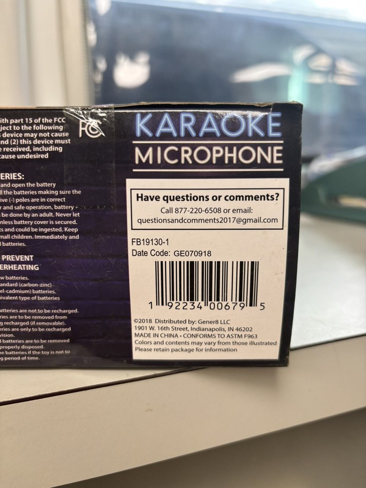 Karaoke Microphone FB19130-1