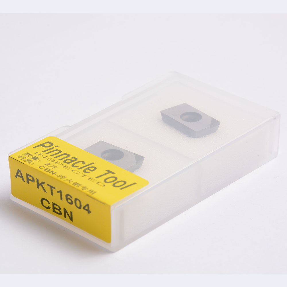 2pcs APKT1604 CBN INSERT for steel processing Diamond Tipped Turning Insert CNC