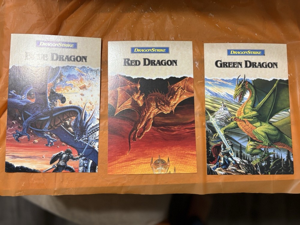 Advanced Dungeons & Dragons Dragonstrike Dragonlance Amiga Complete EUC