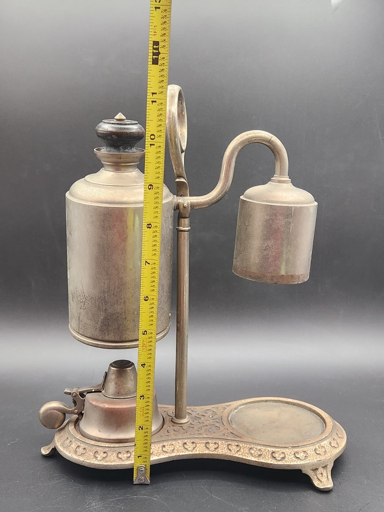 H. EICKE 1 BERLIN FIRST AUTOMATIC COFFEE MAKER Patent 1878 - Antique