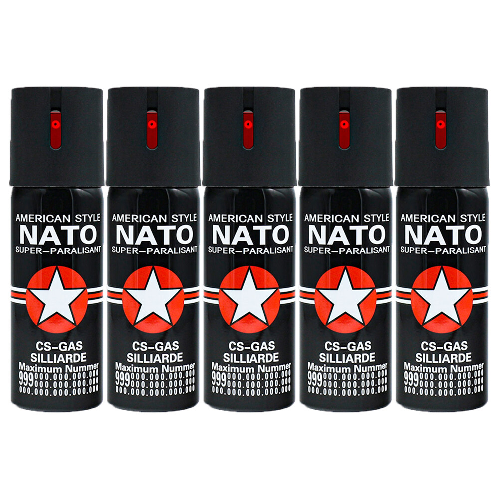 5 Pack Pepper Spray Self-Defensive Security Body Protect