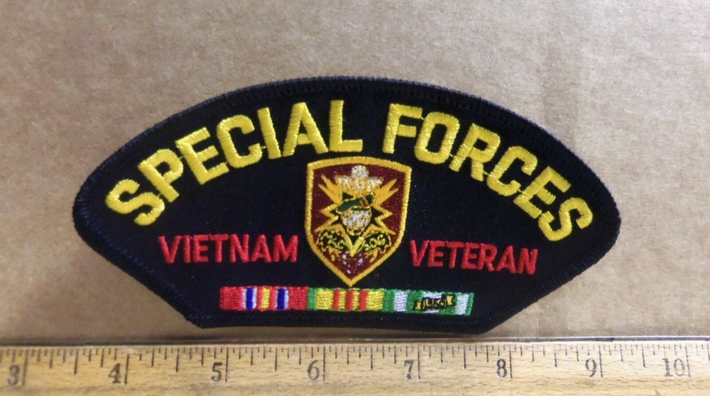 Special Forces Vietnam Veteran Embroidered Patch