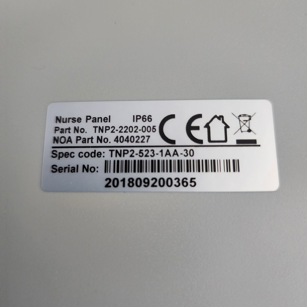 Direct Supply Panacea Replacement Staff Control Bed Remote Control 4040227