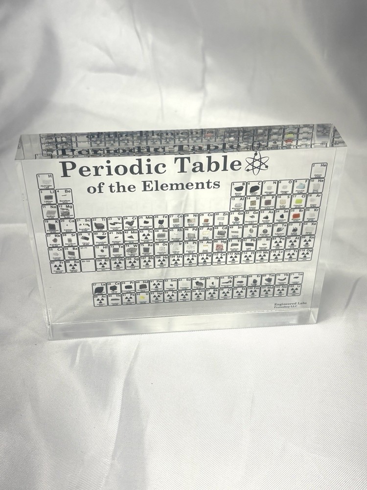 Engineered Labs Heritage Periodic Table Collector's Edition 85 Elements