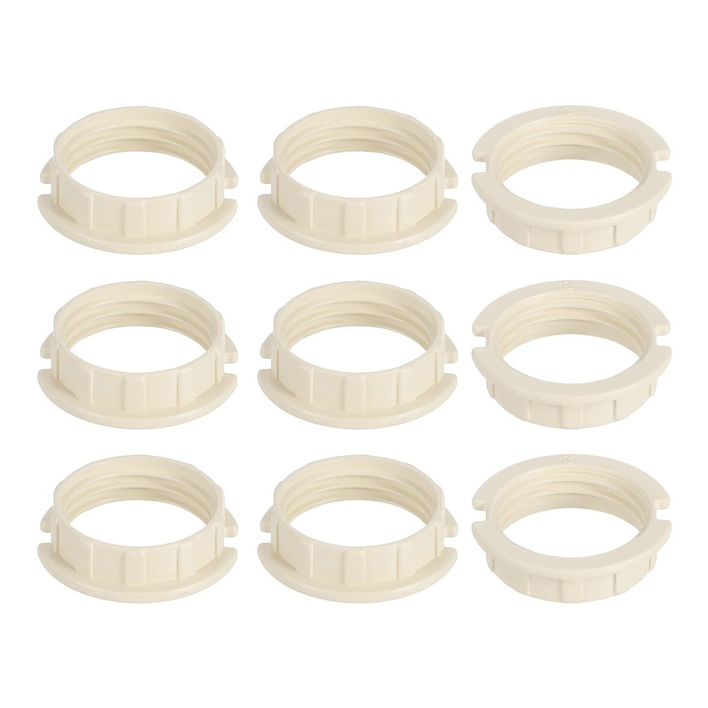 9 Pcs G9 Light Socket Rings for 3/4in Thread Diameter G9 Sockets(Small)