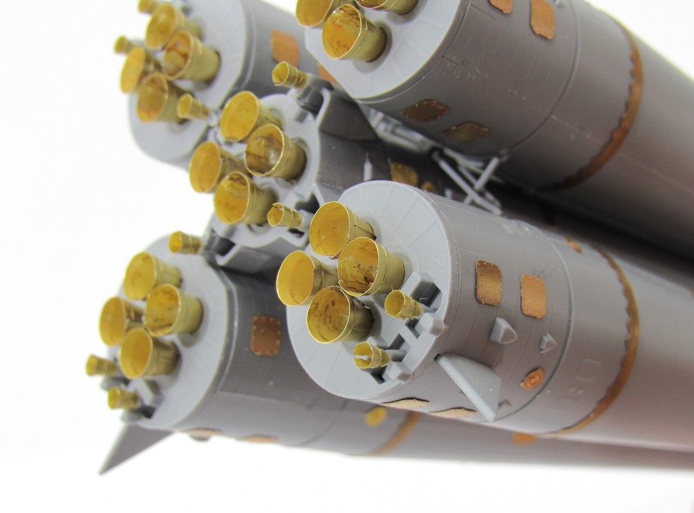 1:144 PE Set for scale model Vostok 1 Launch Vehicle