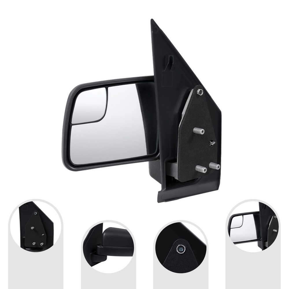Left Side Mirror LH Driver Side Rear Mirror For Ford Transit Connect 2011-2013