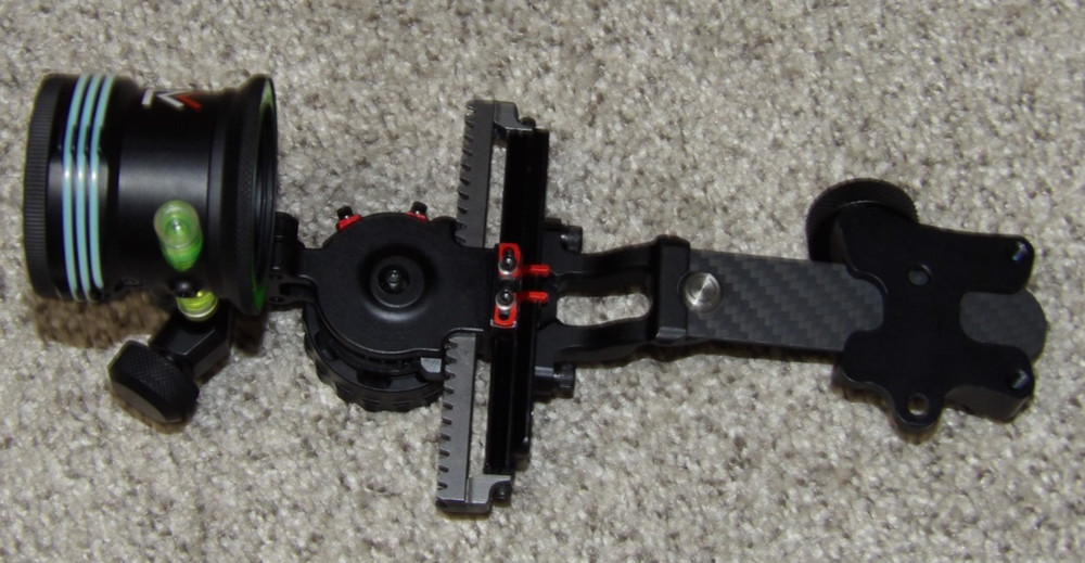 New Redline Torch Dovetail Adjustable 2 Pin Bow Sight- Mathews Bridge-Lock Comp.