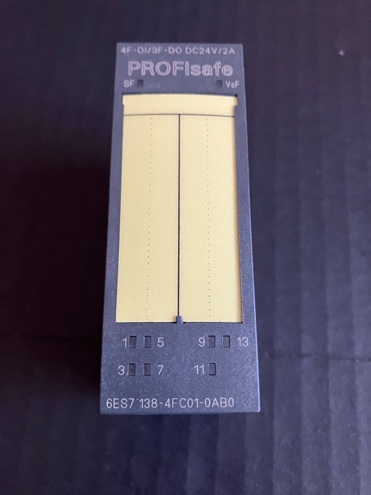 Mint Siemens 6ES7138-4FC01-0AB0  ET 200S Digital Input/Output PROFIsafe module