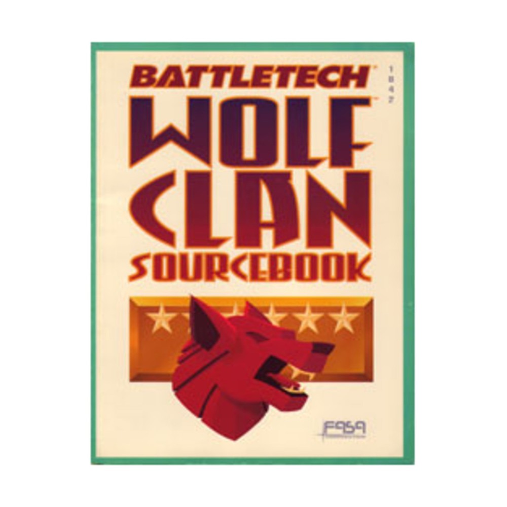 FASA Battletech Wolf Clan Sourcebook VG