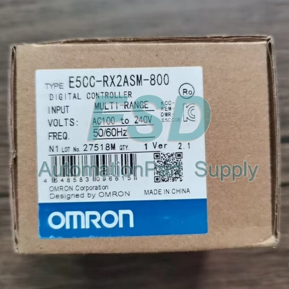 Omron E5CC-RX2ASM-800 100-240VAC Temperature Controller 1 PCS New Box