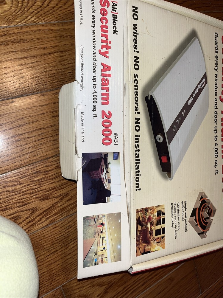 Air Block Security Alarm 2000