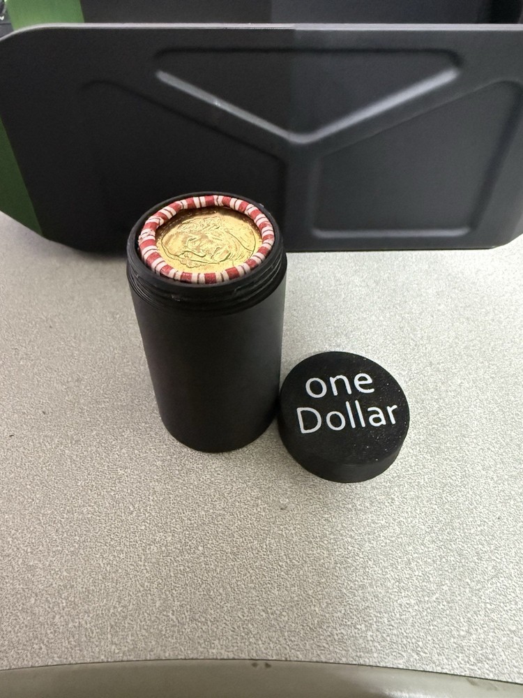 Coin Tubes Multiple Sizes and colors 10 pack