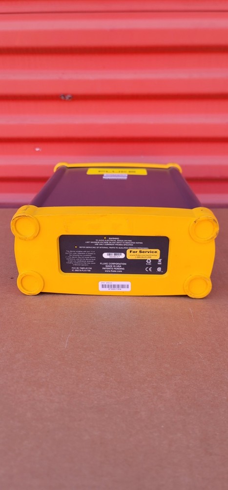 Fluke 1750 3 Three Phase Power Quality Recorder Analyzer Meter