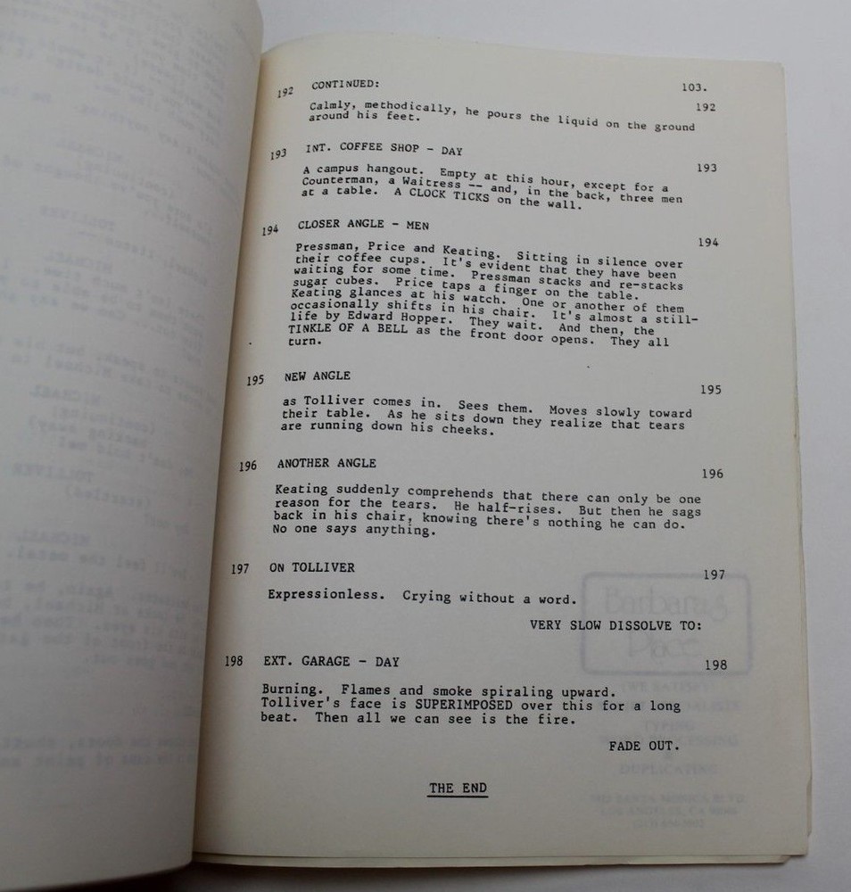 PROTOTYPE / Richard Levinson 1983 TV Movie Script Screenplay SciFi Android Human