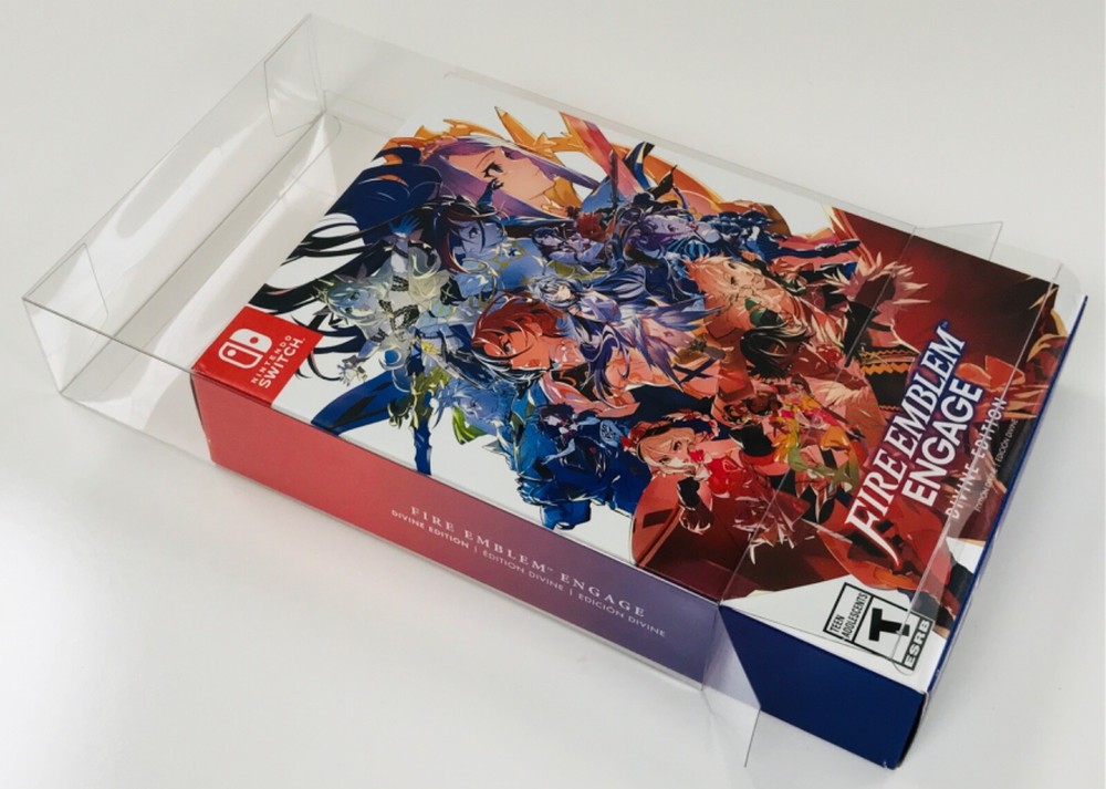 2x Protector Box For Nintendo Switch. NTSC FIRE EMBLEM ENGAGE: DIVINE EDITION.