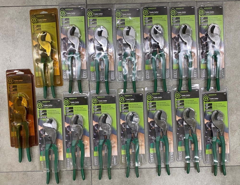 Greenlee 727 High Leverage Cable Cutter Dipped Grip