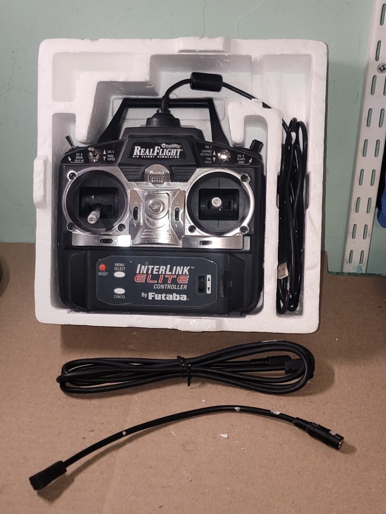 Real Flight G5.5 R/C Flight Simulator & Interlink Elite Controller by Futaba