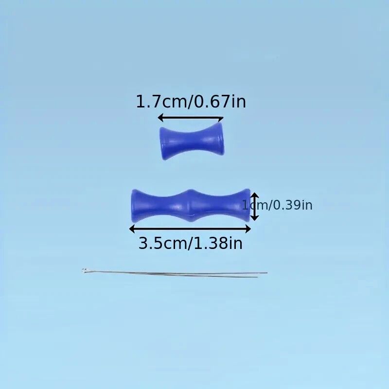 2PCS ARCHERY FINGER GAURD BLUE JD2757668