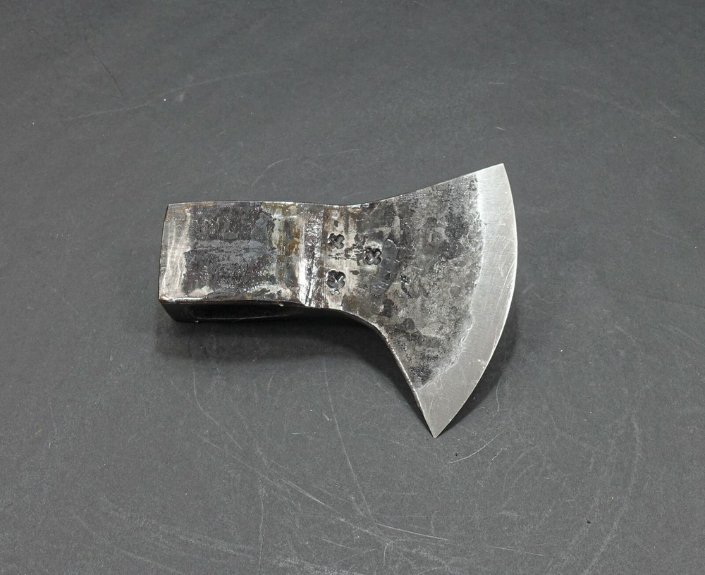 1,8 Lbs Hand forged hewing axe With Sign