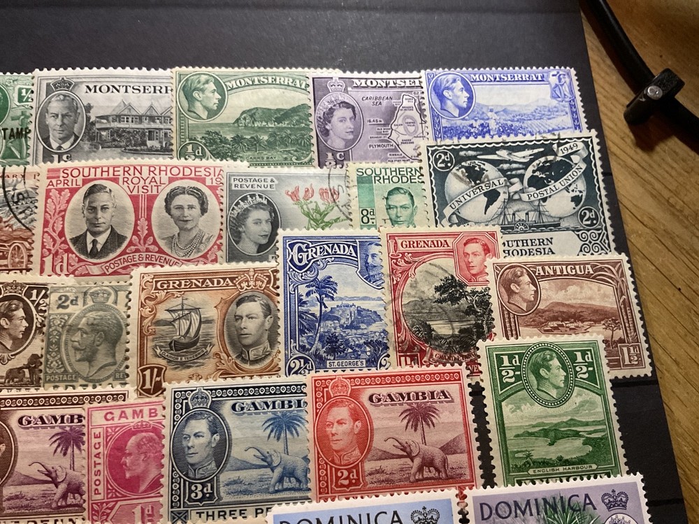Commonwealth mixed mounted mint or used stamps B2377