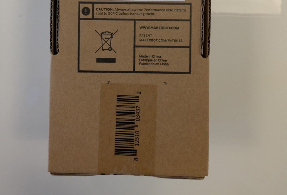 MakerBot METHOD Support 2A 3D Printer Extruder