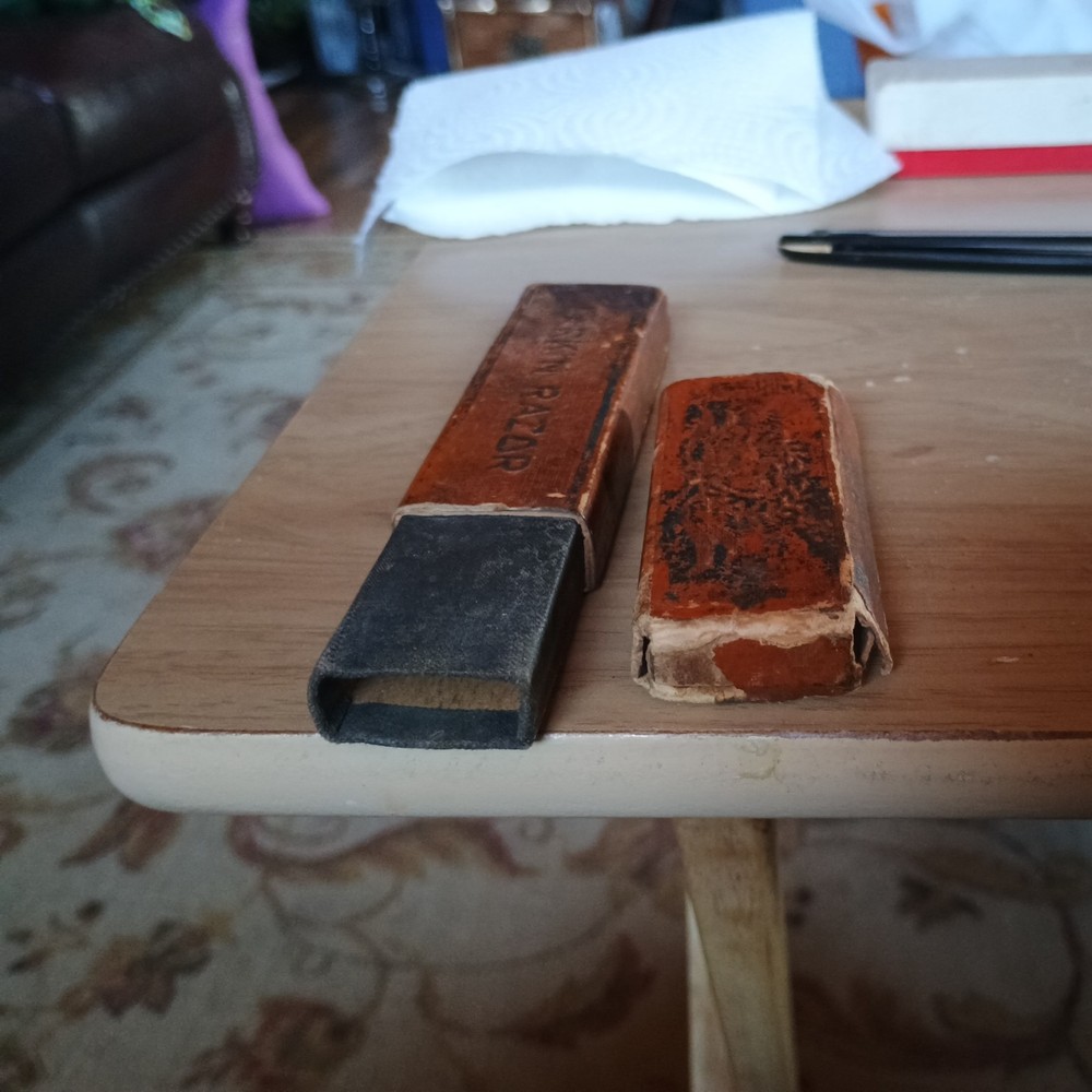Antique Larkin Straight Razor box only