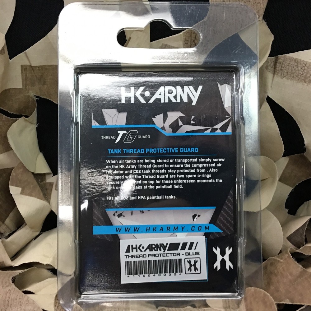 HK Army Paintball Tank Thread Guard Protector - Blue