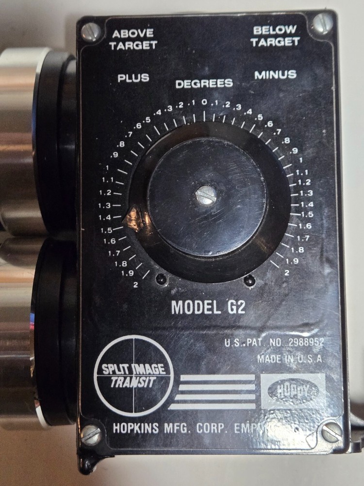 Hoppy Split Image Transit Model G2 Carying Case + Original Instructions -Vintage