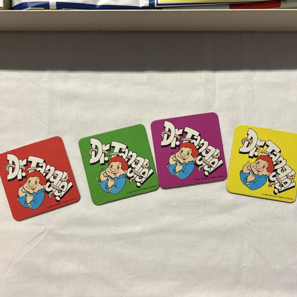 Dr. Tangle Board Game - Selchow & Righter - 1987 - Pre-owned