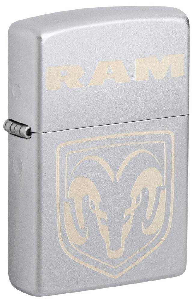 Zippo RAM Satin Chrome 48763