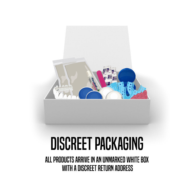 Custom Denture Kit - MAKE AT HOME - fully customizable - instructions included!