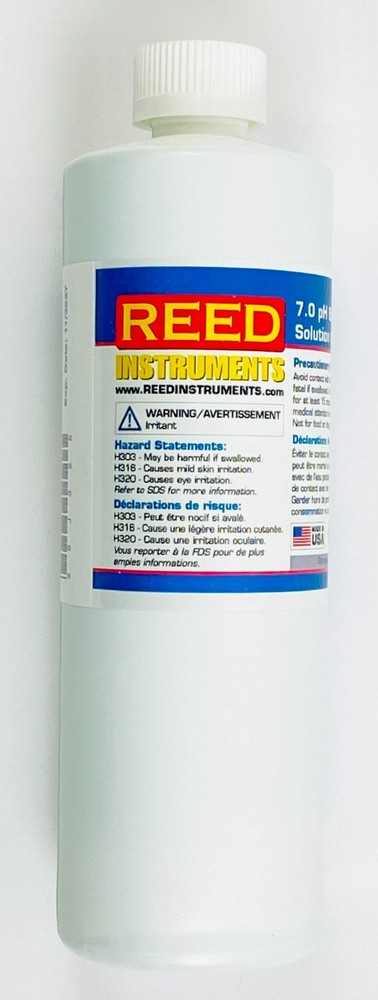 REED Instruments 7.0 pH Buffer Solution Green R1407 500ml