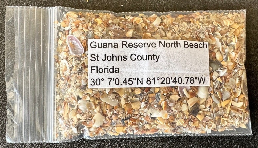 Florida Guana Reserve North Beach Sand Sample