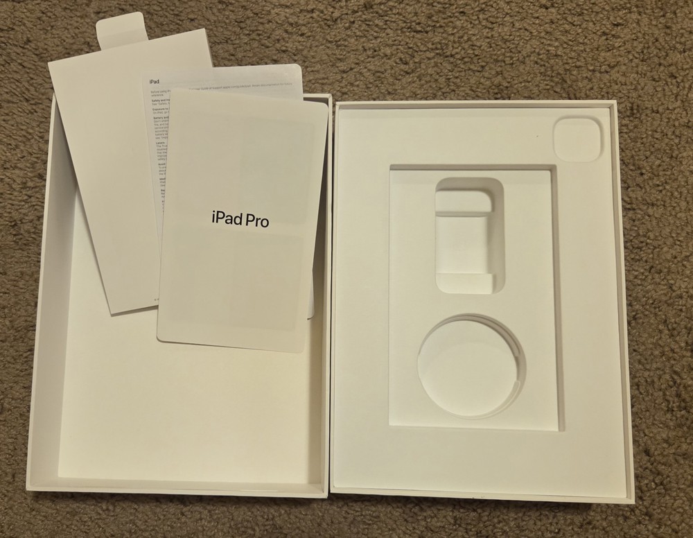 Ipad Pro 11 Inch (empty box only) A2836 256gb Black