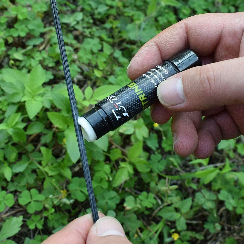 1x Elong Bow String Wax Strings Protective Rail Lube Archery Recurve...