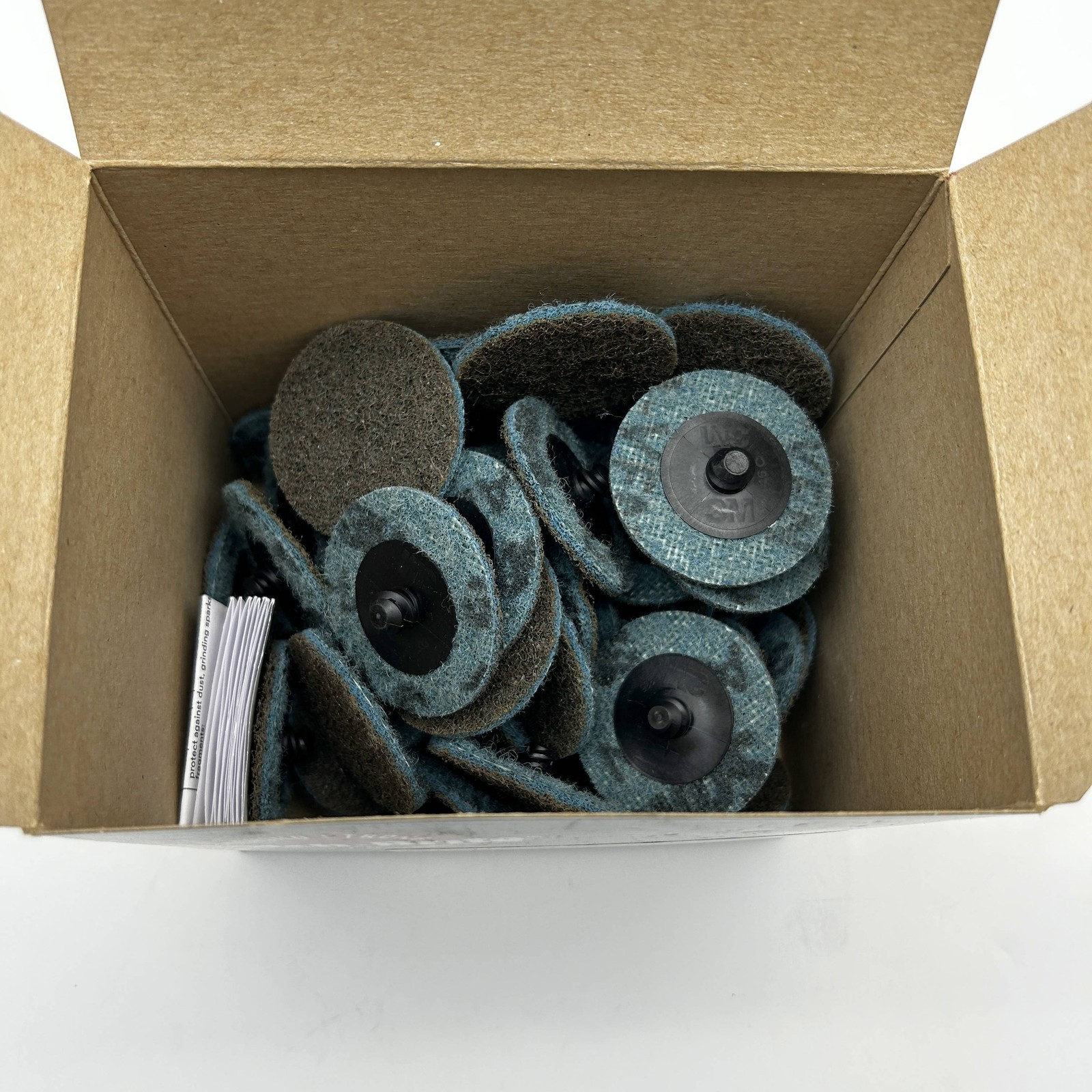 3M Scotch Brite Roloc 54135 AL Surface Condition Disc 2" TR A-Wht Very Fine 50pk