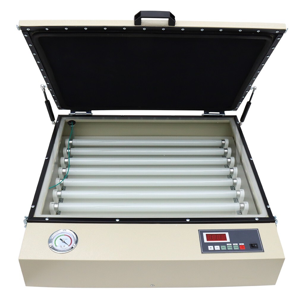 Screen Printing Vacuum Exposure Unit 110V Precise Vacuum UV Exposure Unit