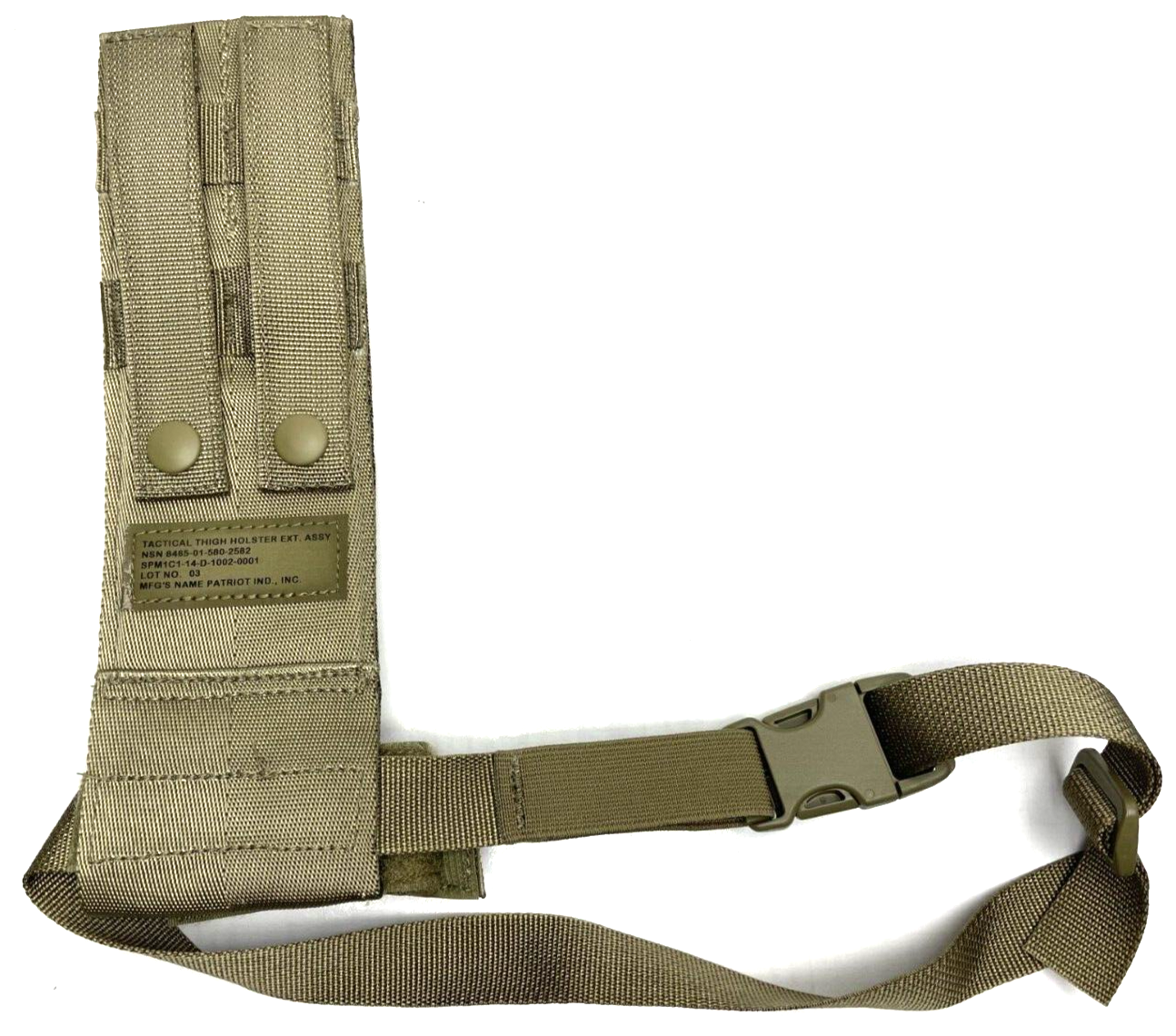 USGI Army Molle II Holster Leg Extender OCP Coyote Drop Leg Strap Multicam NIB