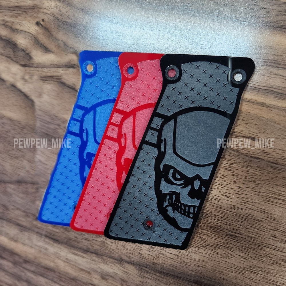 Replacement JT Impulse - Colored Grip Panels - Paintball Black Slim