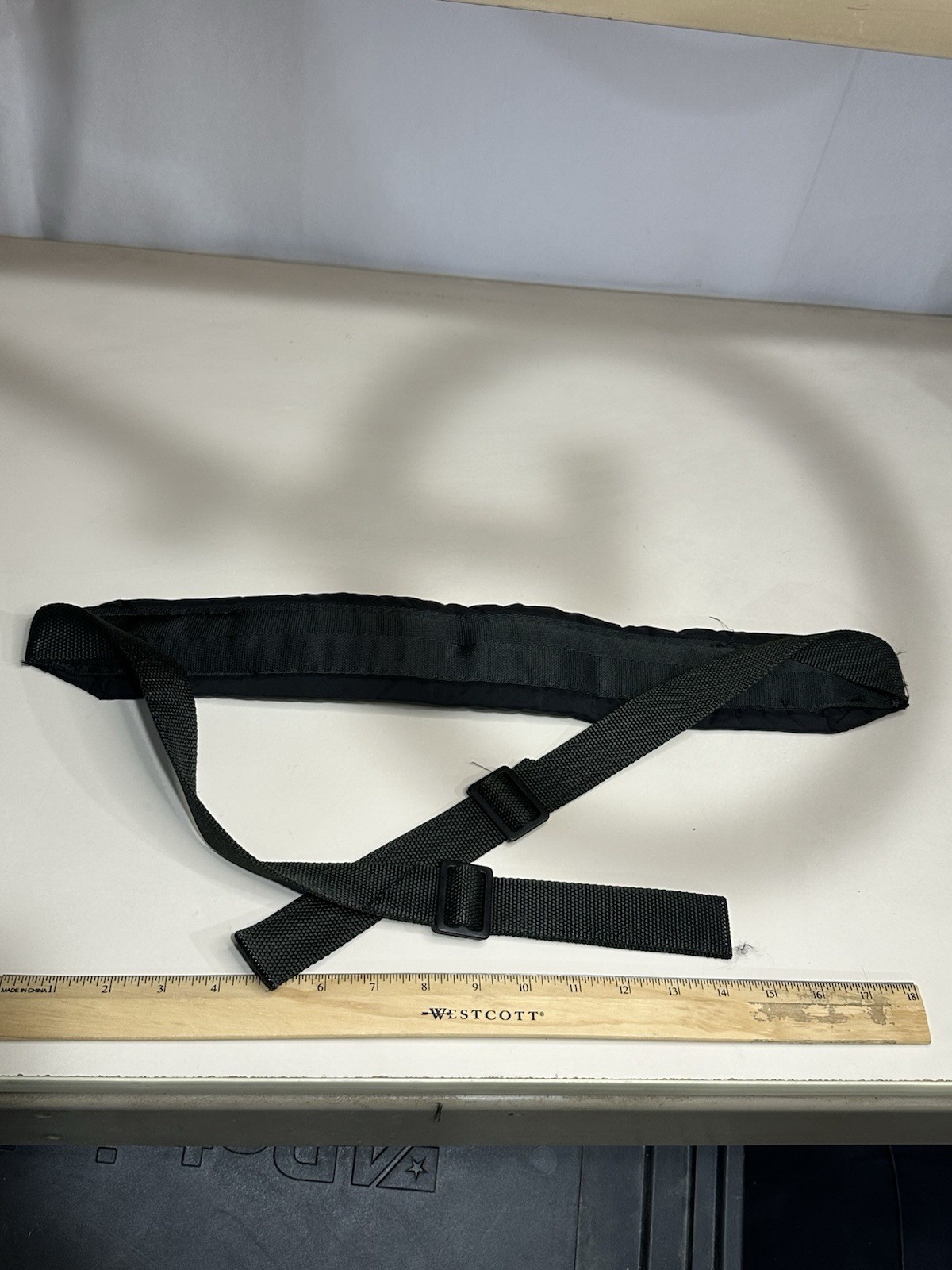 USGI RIFLE SLING PADDED SMALL ARMS BLACK 2 POINT NYLON PADDED M240 M249 SAW M60