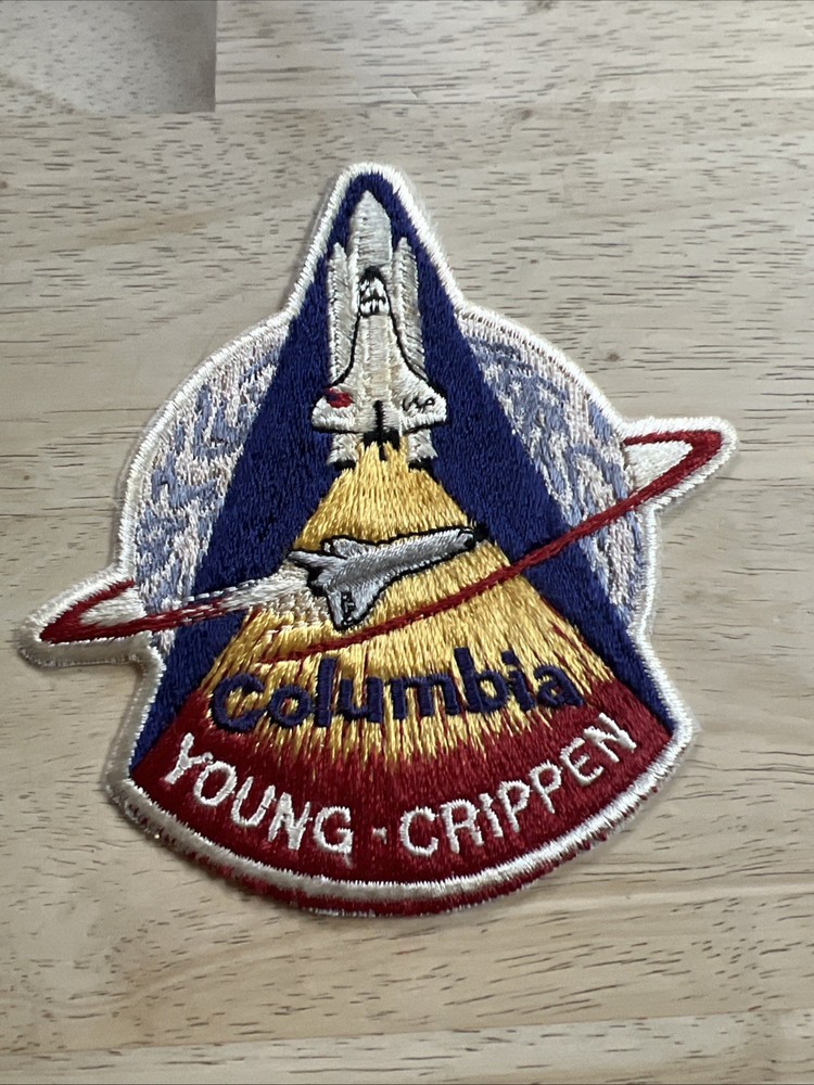 SPACE SHUTTLE COLUMBIA STS-1 Commemorative Sew-On Patch