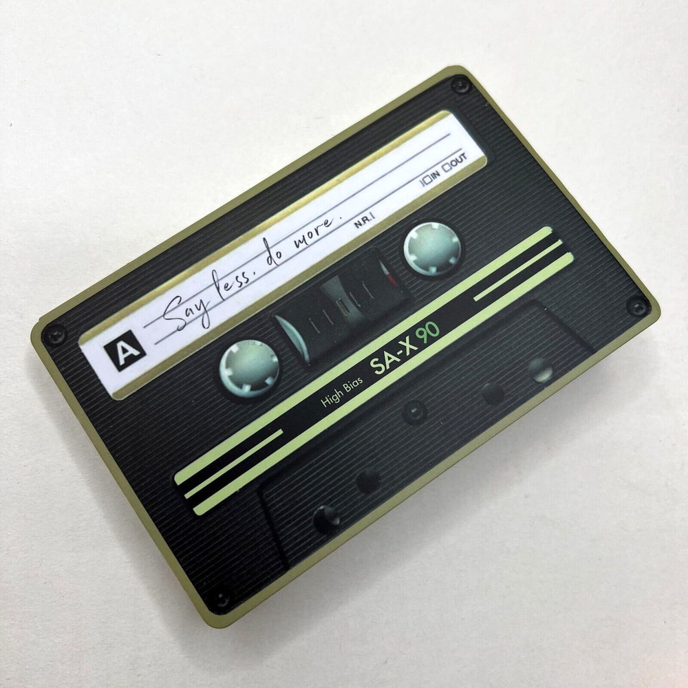 Retro Cassette Tape Note Memo Pad To Do List