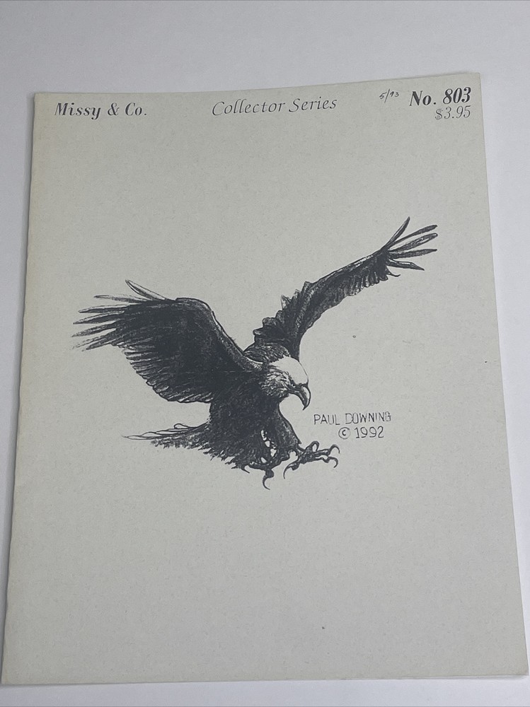 Missy & Co Eagle Collector Series No 803 Cross Stitch Pattern