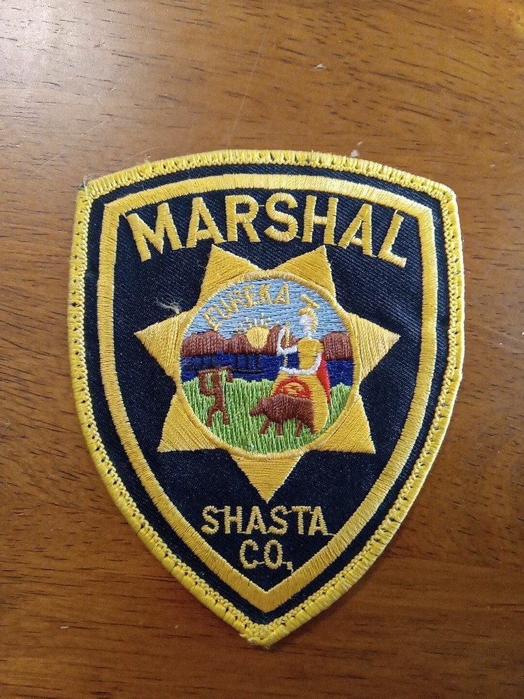 Shasta County Marshal Police Patch - California - CA