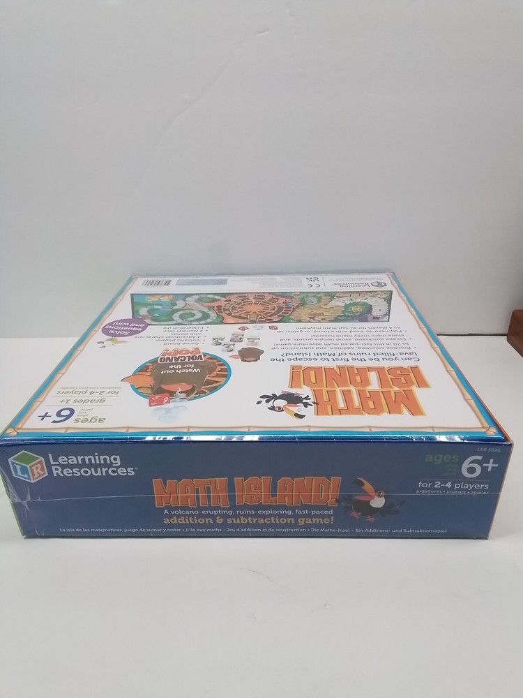 Learning Resources Math Island Addition And Subtraction Game Ages 6+ New