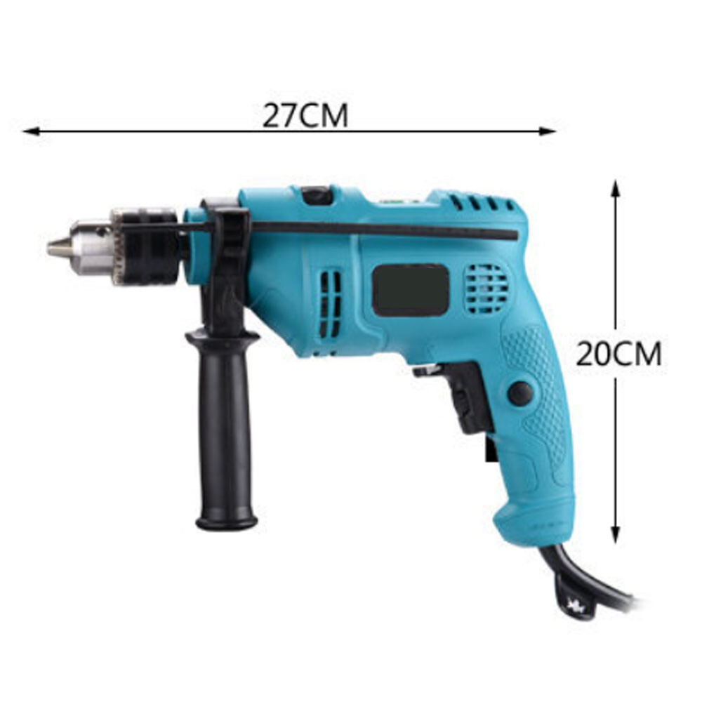 220V Impact Drill Forward and Reverse Corded Electric Drill Power Tools Drills