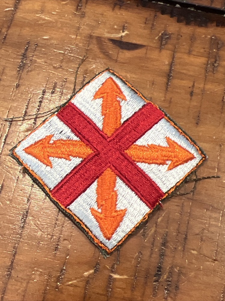 142nd Signal Brigade Patch Cut Edge