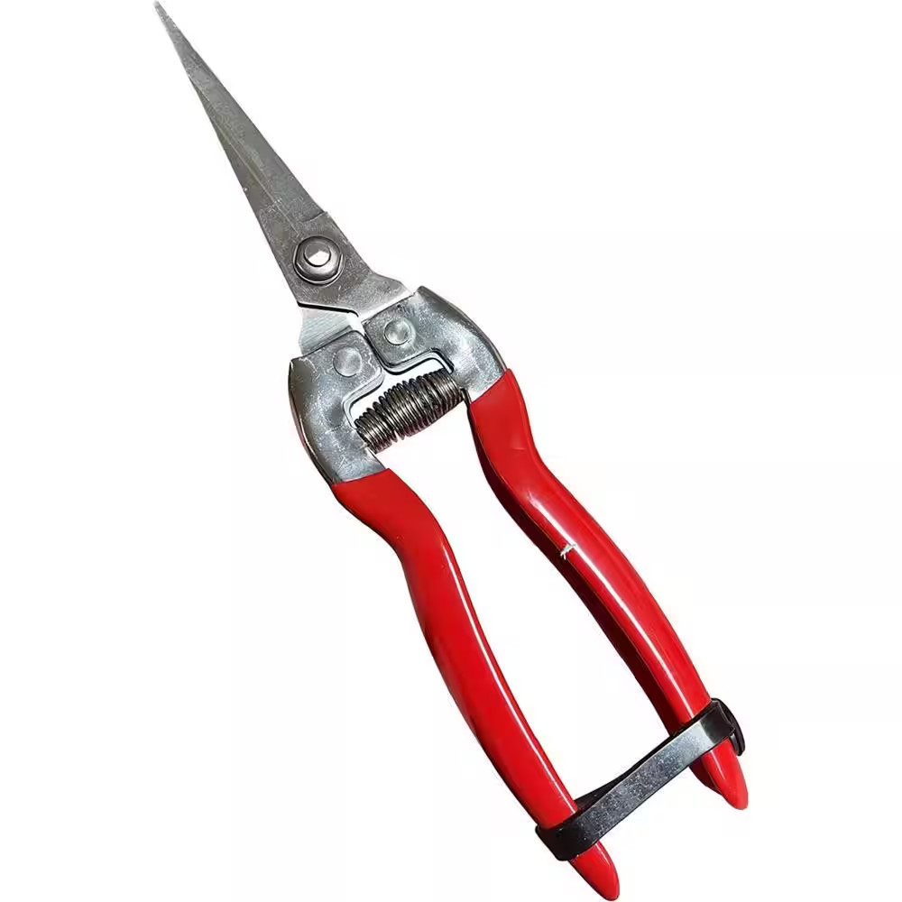 Straight Stainless Steel Pruner Pruning Shears Clippers Snips
